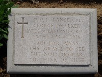 Struma Military Cemetery - Walker, George